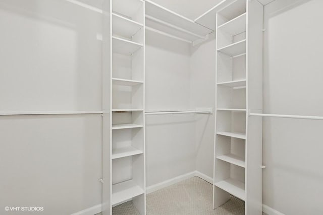 9019 Idaho Ave N, Brooklyn Park, MN 55445 - walk in closet featuring carpet floors