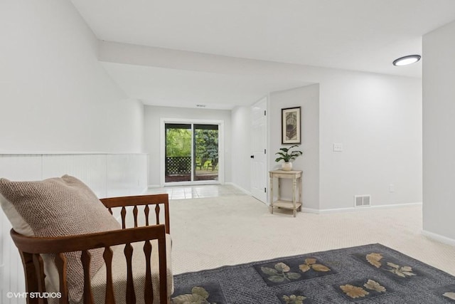 9019 Idaho Ave N, Brooklyn Park, MN 55445 - sitting room featuring carpet flooring