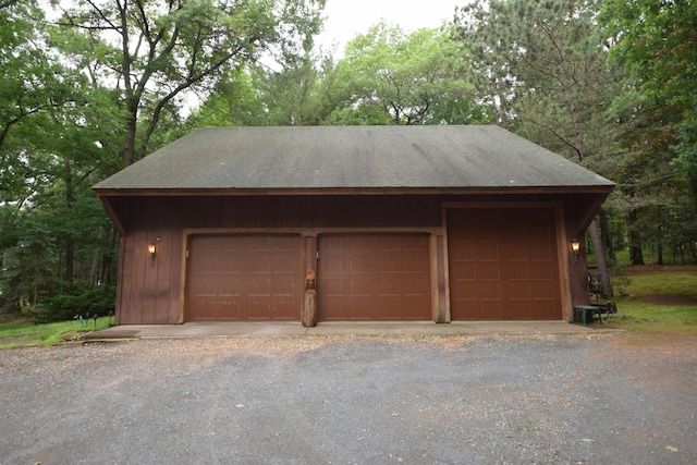 28716 Kilkare Rd, Danbury, WI 54830 - view of detached garage