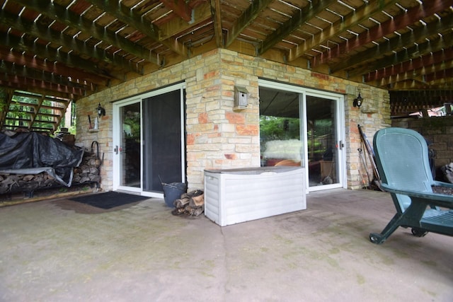 28716 Kilkare Rd, Danbury, WI 54830 - view of patio