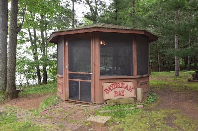 28716 Kilkare Rd, Danbury, WI 54830 - view of outdoor structure