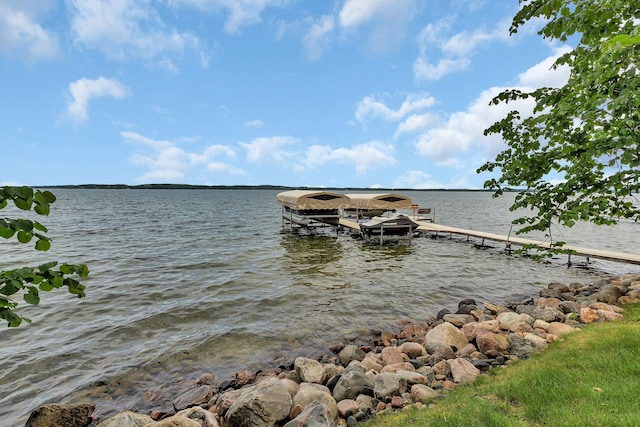 13188 Chicago Club Ln NE, Alexandria, MN 56308 - dock featuring a water view