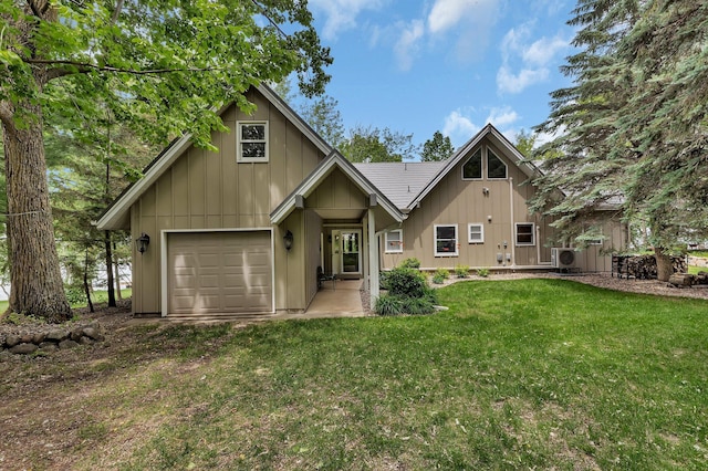 13188 Chicago Club Ln NE, Alexandria, MN 56308 - view of front of home featuring board and batten siding and a front yard