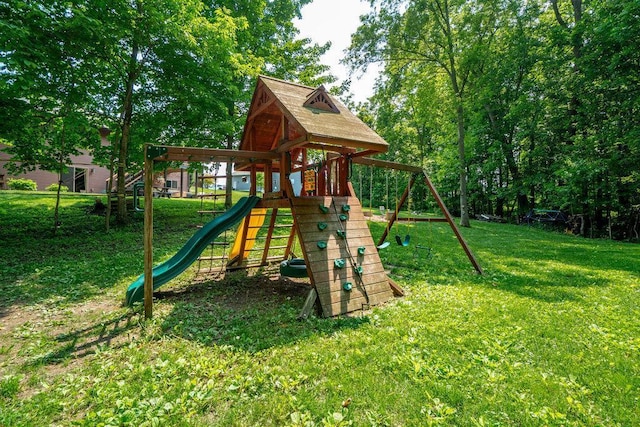 1115 Timber Path, Menomonie, WI 54751 - view of playground featuring a yard