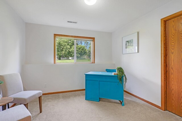 205 4th St NW, Saint Michael, MN 55376 - carpeted office featuring baseboards