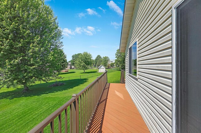 205 4th St NW, Saint Michael, MN 55376 - view of wooden terrace