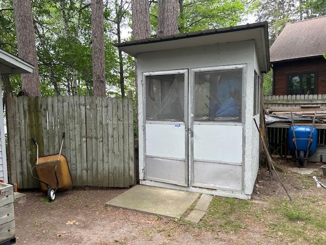 1906 Hay Lake Dr NW, Ponto Lake Twp, MN 56474 - view of shed