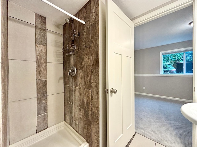 8389 Norwood Ln N, Maple Grove, MN 55369 - bathroom with tiled shower