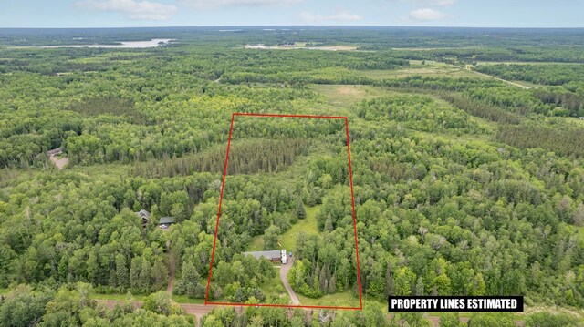 4767 Mccomber Rd, Duluth, MN 55803 - view of property location featuring a heavily wooded area and property parcel outlined