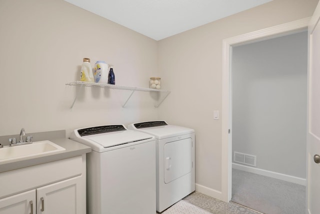 18175 61st Ave N, Plymouth, MN 55446 - washroom featuring cabinet space and washing machine and clothes dryer