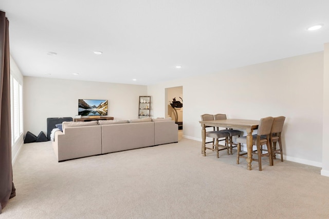 18175 61st Ave N, Plymouth, MN 55446 - living room with carpet flooring and recessed lighting