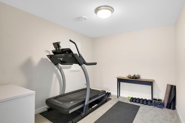 18175 61st Ave N, Plymouth, MN 55446 - exercise area featuring carpet flooring and baseboards