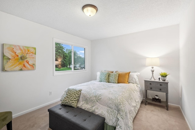 12908 Belle Aire Dr, Champlin, MN 55316 - bedroom with light carpet and a textured ceiling