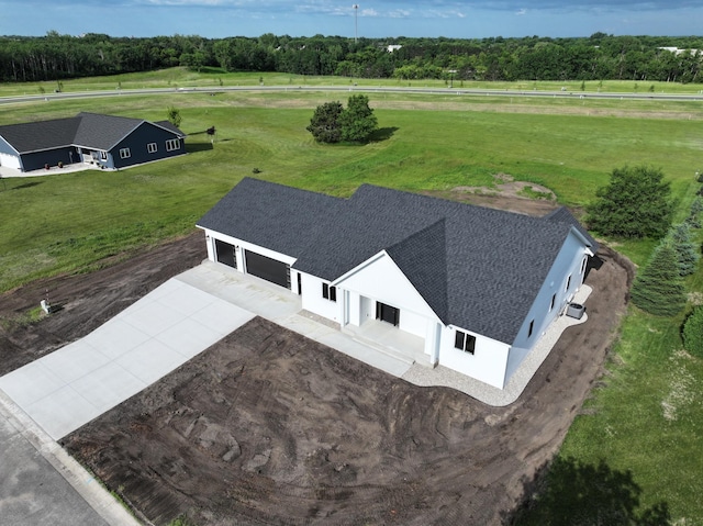 1720 Summer Ln NE, Alexandria, MN 56308 - overview of rural landscape with a tree filled landscape