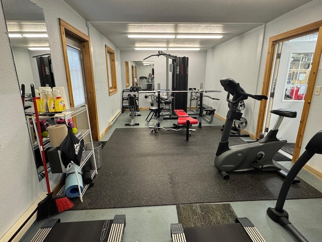 1540 US Highway 59 Unit 203, Detroit Lakes, MN 56501 - exercise area featuring a textured wall