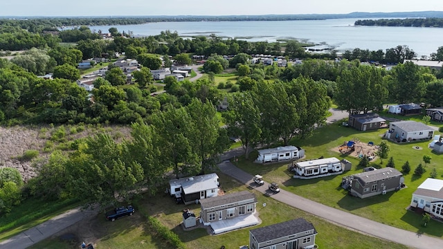 1540 US Highway 59 Unit 203, Detroit Lakes, MN 56501 - aerial perspective of suburban area featuring a large body of water