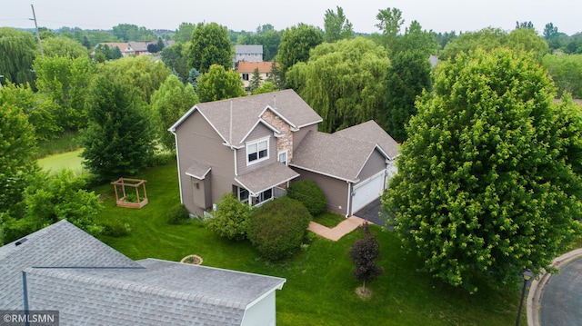 6354 151st Street Ct N, Hugo, MN 55038 - view from above of property