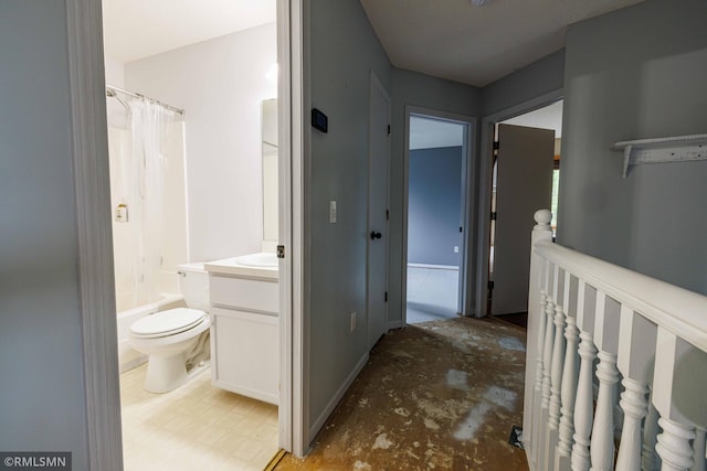 6354 151st Street Ct N, Hugo, MN 55038 - full bath with vanity and shower / bathtub combination with curtain