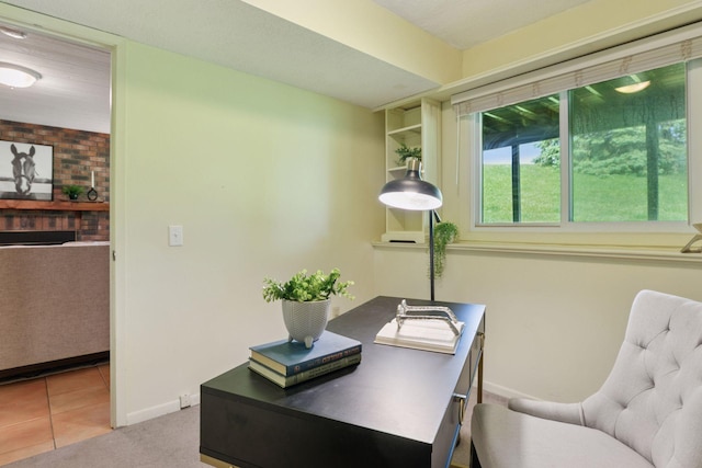 6160 Creek View Rdg, Minnetonka, MN 55345 - tiled office space with baseboards