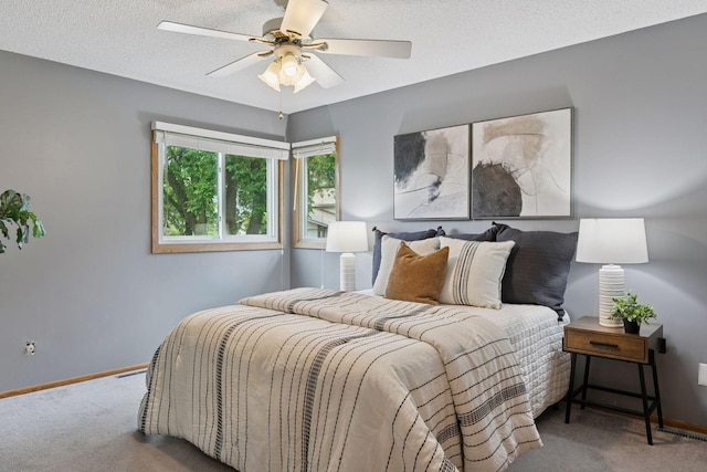 6160 Creek View Rdg, Minnetonka, MN 55345 - carpeted bedroom with baseboards and ceiling fan
