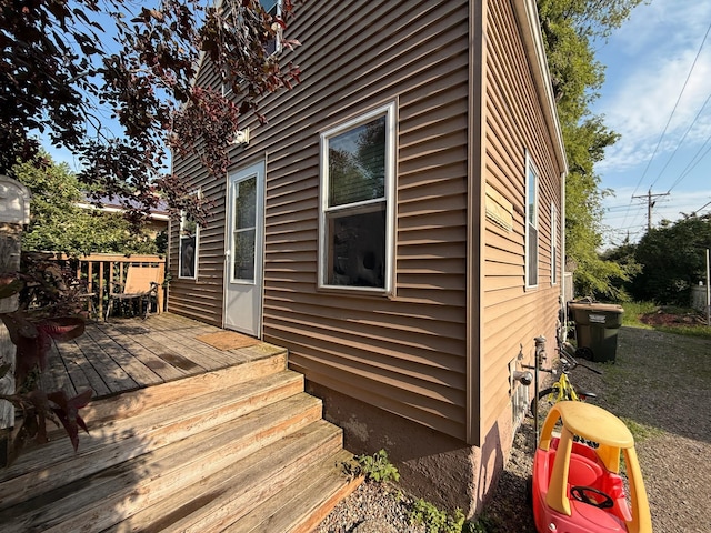 835 9th Ave, Granite Falls, MN 56241 - view of deck