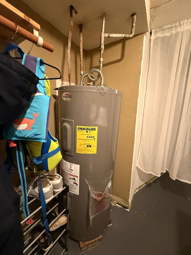 835 9th Ave, Granite Falls, MN 56241 - utility room featuring water heater