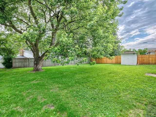 4909 Trillium Ln, Edina, MN 55435 - fenced backyard with a shed