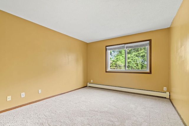 2801 Flag Ave N Unit 314, New Hope, MN 55427 - spare room with baseboard heating and carpet floors