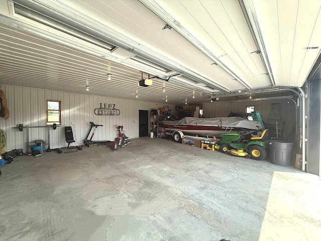 16696 Eclipse Dr, Park Rapids, MN 56470 - garage featuring a garage door opener