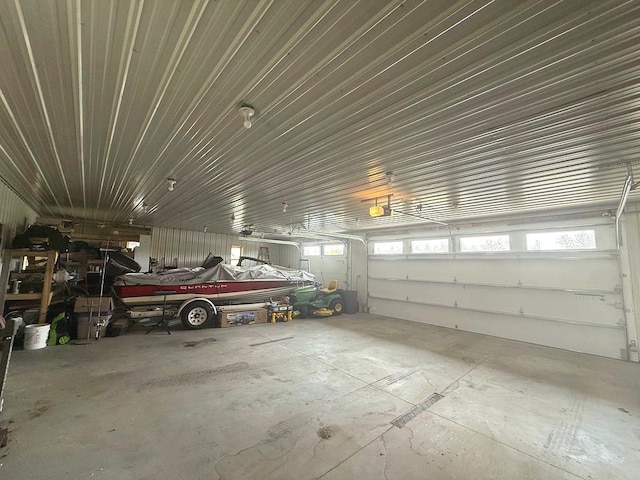 16696 Eclipse Dr, Park Rapids, MN 56470 - garage featuring a garage door opener