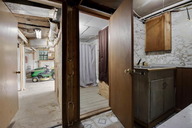 1388 13 1/2 Ave, Barron, WI 54812 - hallway featuring a sink