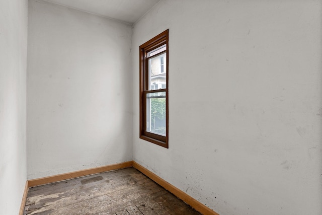 693 Bedford St, Saint Paul, MN 55130 - unfurnished room featuring hardwood / wood-style floors and baseboards