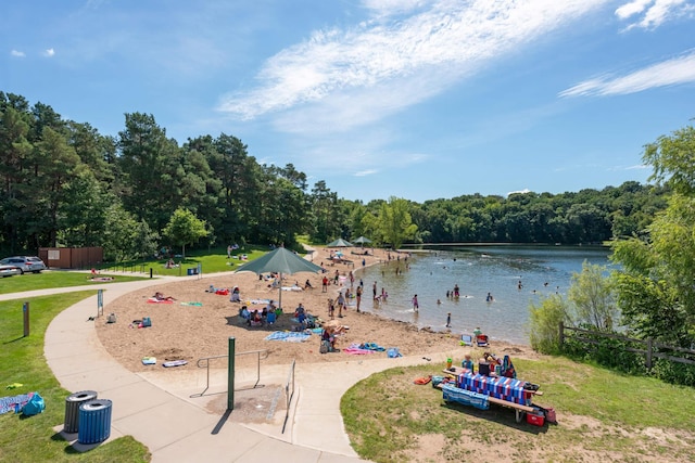 10787 Alison Way, Inver Grove Heights, MN 55077 - water view with a forest