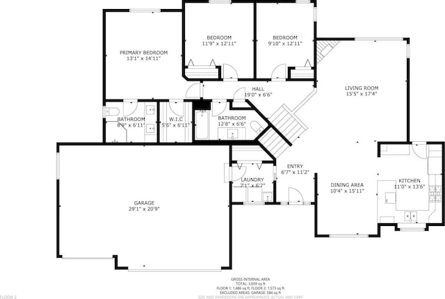 10787 Alison Way, Inver Grove Heights, MN 55077 - view of home floor plan