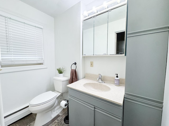 906 Whitford St, Fergus Falls, MN 56537 - half bath with a baseboard heating unit and vanity