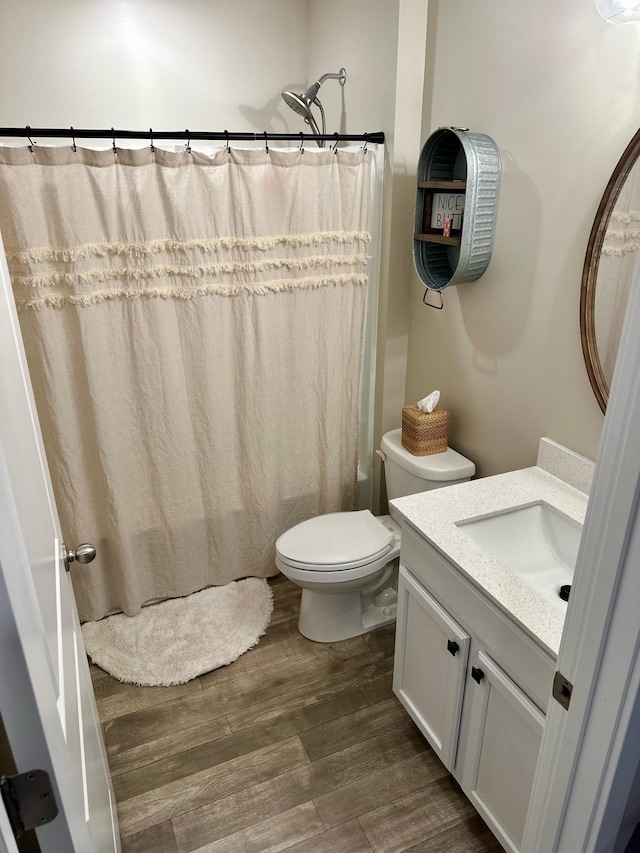 7559 Oday Ln NE, Otsego, MN 55330 - full bath with vanity and wood finished floors