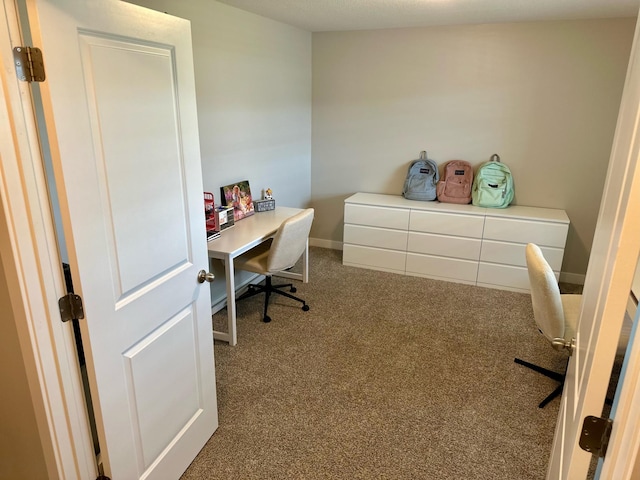 7559 Oday Ln NE, Otsego, MN 55330 - carpeted home office with baseboards