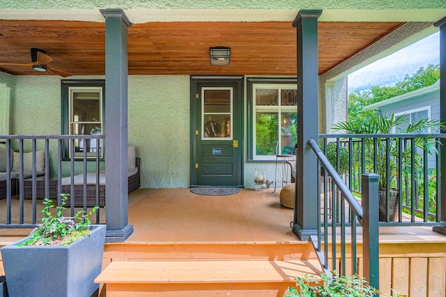 2707 Brighton Ave NE, Minneapolis, MN 55418 - entrance to property featuring stucco siding and a porch