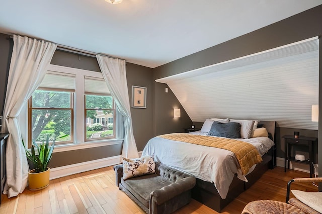 2707 Brighton Ave NE, Minneapolis, MN 55418 - bedroom with hardwood / wood-style floors and baseboards