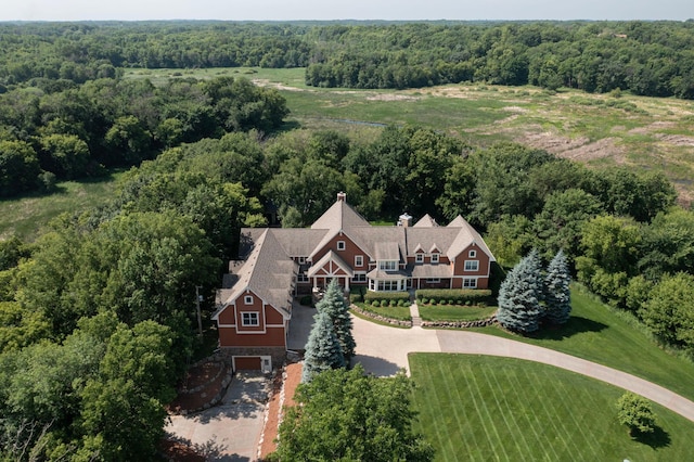 6445 County Road 26, Minnetrista, MN 55364 - view from above of property with a forest
