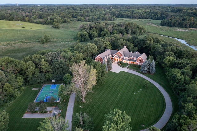 6445 County Road 26, Minnetrista, MN 55364 - aerial view of property's location with a forest