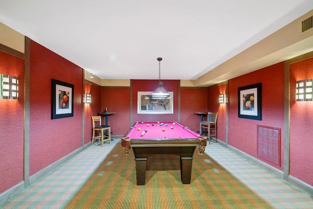 1700 Metro Blvd Unit 210, Edina, MN 55439 - recreation room featuring carpet floors and billiards table