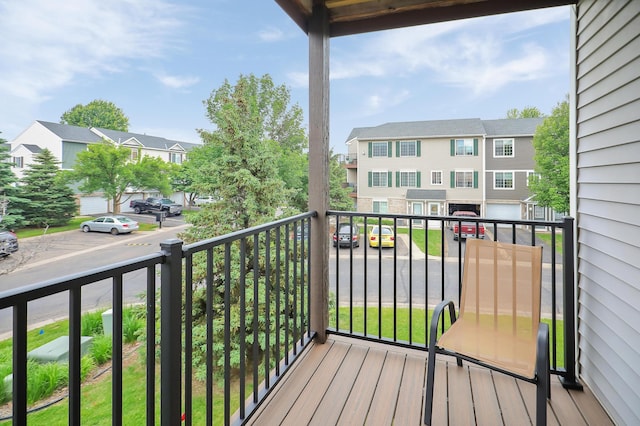15521 Foghorn Ln, Apple Valley, MN 55124 - balcony with a residential view