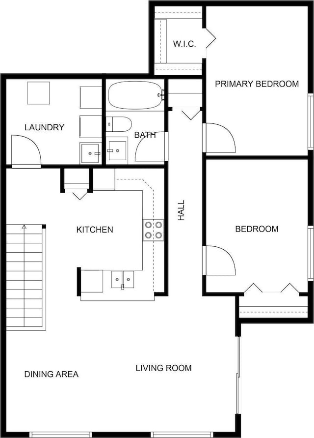 15521 Foghorn Ln, Apple Valley, MN 55124 - view of floor plan / room layout