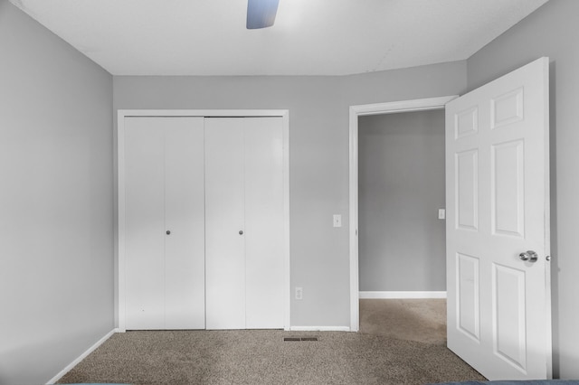 4990 148th Path W, Apple Valley, MN 55124 - unfurnished bedroom featuring carpet, a closet, and ceiling fan