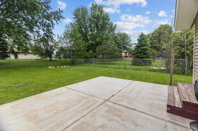 4990 148th Path W, Apple Valley, MN 55124 - fenced backyard with a patio