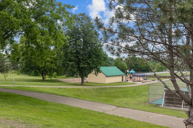4990 148th Path W, Apple Valley, MN 55124 - view of community with a playground and a yard