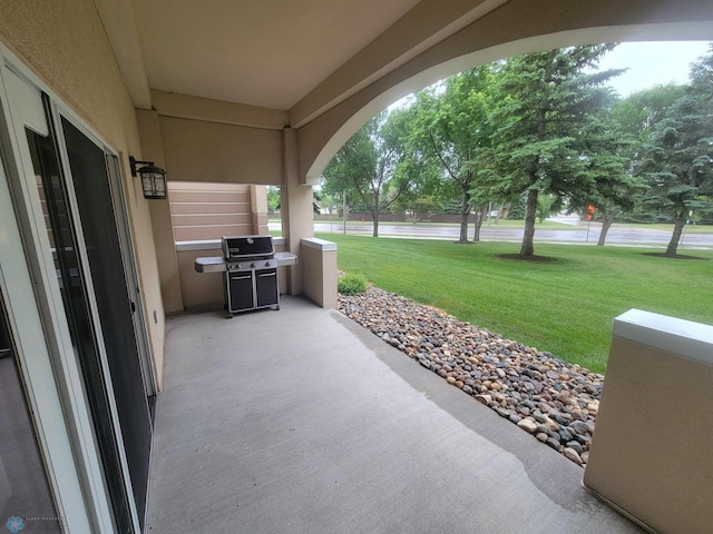 2501 30th Ave S Unit 109, Fargo, ND 58103 - view of patio / terrace with a grill