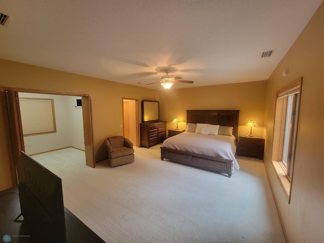 2501 30th Ave S Unit 109, Fargo, ND 58103 - carpeted bedroom featuring a ceiling fan