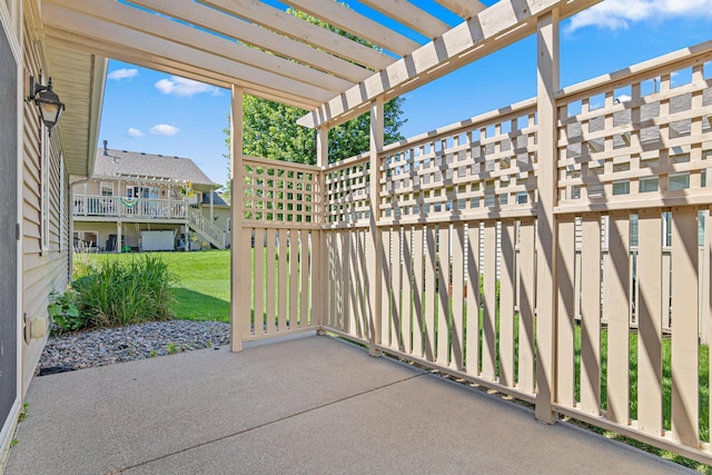 42 Pullman Ave, Saint Paul Park, MN 55071 - view of patio / terrace with a pergola